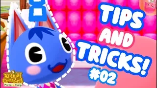 ♡ TOP POCKET CAMP BEGINNERS TIPS, RARE ITEMS, FREE LEAF TICKETS | ACPC Top Tips + Tricks #02 ♡