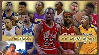 Using Numbers To Find The Greatest Individual Season In NBA History (REACTION!)