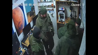 Looting by the Russian army in occupied Primorsk, Zaporozhye region