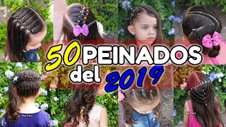 ¡¡Los 50 Mejores Peinados Para Niñas del 2019!!
