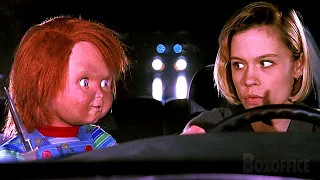 Chucky VS. conductora | Chucky: el muñeco diabólico 2 | Clip en Español