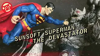 2021 SUPERMAN vs. DEVASTATOR 2 Pack by McFarlane Toys