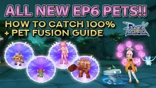 ALL NEW EPISODE 6 PETS!! 100% CATCH RATE + PET FUSION GUIDE