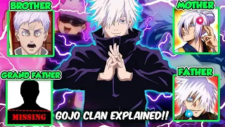 GOJO CLAN History EXPLINED ! All Six Eyes Users & Gojo's Family EXPLAINED | JUJUTSU KAISEN in Hindi