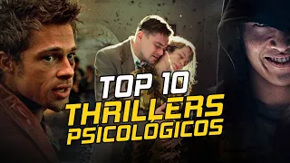 TOP 10  MEJORES THRILLERS PSICOLÓGICOS (películas que te dejarán pensando) :0
