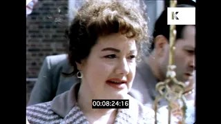 1960s London, Portobello Market, Street Scenes, 16mm