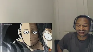 SAITAMA vs COSMIC GAROU REACTION