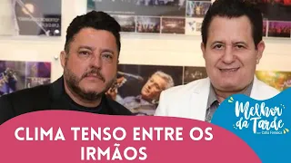 Bruno e Marrone se estranham durante show | MELHOR DA TARDE