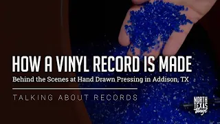 How a Vinyl Record is Made | Behind the Scenes at Hand Drawn Pressing in Addison, Texas