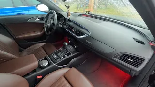 Audi A6 4G Dekorleisten Einbau