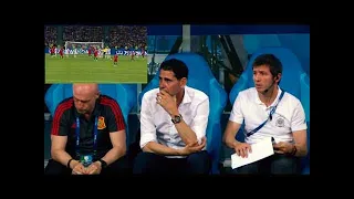 MANAGERS reaction to Ronaldo  Hattrick Free Kick (Portugal vs Spain 3-3) HD #LOWIFUUNY