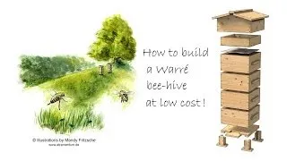How to build a Warré beehive at low cost  by David Heaf - sustainable bee-keeping UK