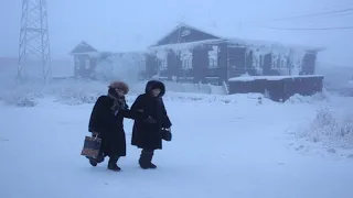 -71 Degrees in Yakutie Siberia.. Coldest village on Earth