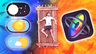 MrBeast Night to Day Light Switch animation in Apple Motion