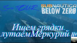 Subnautica BELOW ZERO, Ищем грядки, лутаем Меркурий II. Serie FOUR. Part 2.