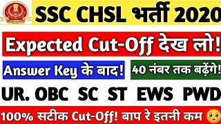 SSC CHSL TIER-1 Expected Cutoff 2021|SSC CHSL  Normalised Score, Vacancy Competition Level|#sscchsl