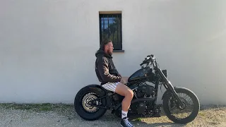 Custom Harley Davidson Softail // Build Breakdown - Stage 2 Streetbob