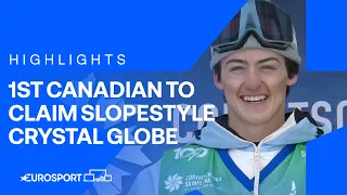 🇨🇦 Liam Brearley wins gold in World Cup snowboard slopestyle event 🥇 | Highlights