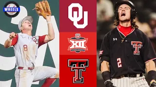 #7 Oklahoma v #6 Texas Tech (Crazy Game) | Big 12 Tournament Winners Bracket | 2023 College Baseball
