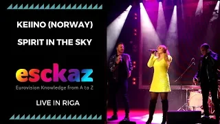 ESCKAZ in Riga: KEiiNO (Norway) - Spirit in the Sky (at Eurovision PreParty Riga)