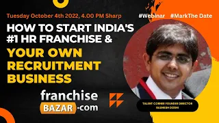 #1 Recruitment Franchise Of India - Start Your Own HR Consultancy Now