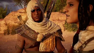 we are the hidden ones! most epic moment in assassins creed origins ubisoft