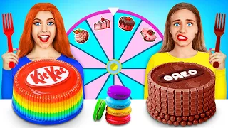 Rich vs Poor Cake Decorating Challenge | Eating Expensive vs Cheap Food by Turbo Team