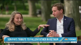 Today Show: Phillips, a Gold Star Son, visits father's crash site in Vietnam