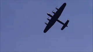 Avro Lancaster Remembrance Day Fly-Over 2021 HQ HD