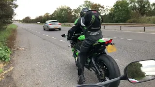 My new ZX10R launch 🚀 control test Racefit exhaust
