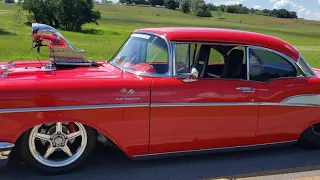 Blown 57' Chevy & 1984 VDrive Eliminator Dragster