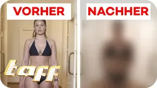 OHNE SPORT flacher Bauch & schlanke Beine? Fett-Weg-Gürtel im Check | taff | ProSieben