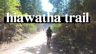 Hiawatha Trail Bike Ride, Idaho