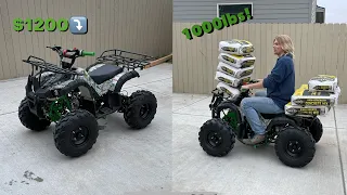 I BOUGHT a CHEAP Chinese ATV and Tried To DESTROY IT (tougher than you think)