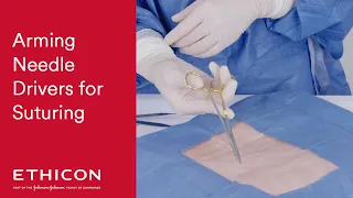 Arming and Holding Needle Drivers for Suturing | Ethicon