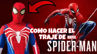 COMO HACER EL TRAJE DE SPIDER-MAN PS4/PS5/HICIMOS EL TRAJE AVANZADO DE SPIDER-MAN/ TUTORIAL COSPLAY