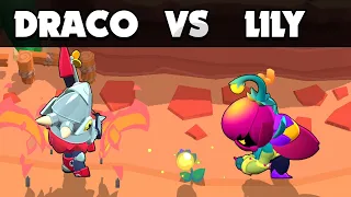 DRACO vs LILY | 1 vs 1 | Brawl Stars