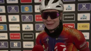 Lotte Kopecky - Interview at the finish - Gent-Wevelgem 2023