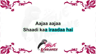 Aap yahan aaye kisliye (Karaoke with scrolling lyrics) #kishorekumar #ashabhonsle