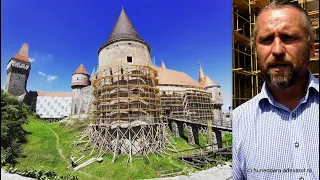 Descoperiri epocale la Castelul Corvinilor, in timpul restaurării