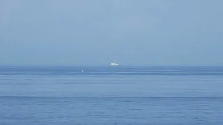 Super Zooming with Nikon P1000 Zoom in on Boat Super Far Out in the Ocean July 2023