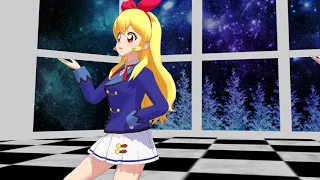 【MMD】aikatu! itigo＆yume Wake Up My Music!!