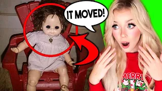 DOLLS CAUGHT MOVING ON CAMERA (SCARY!)