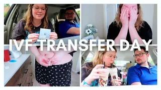 MY FROZEN EMBRYO TRANSFER 2022 || IVF transfer #1, our protocol + results [male factor infertility]