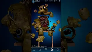 FNAF AR Deathscreen Golden Freddy - Jumpscare & Workshop Animations