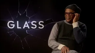 GLASS Samuel L. Jackson Interview - Mr. Glass - Backstage - Making Of - Superhero