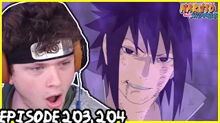 SASUKE'S SUSANO'O!? Naruto Shippuden REACTION Episode 203, 204