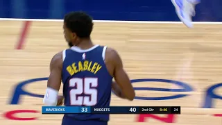 Malik Beasley Full Play 10/29/19 Dallas Mavericks vs Denver Nuggets | Smart Highlights