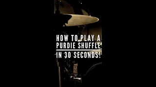 How to Play A Purdie Shuffle In 30 Seconds! #Shorts