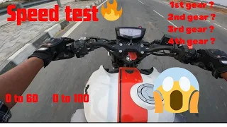 Apache RTR 160 4V🔥|Performance Test|0 To 60 | 0 To 100 | In 1st To 4th Gear Acceleration